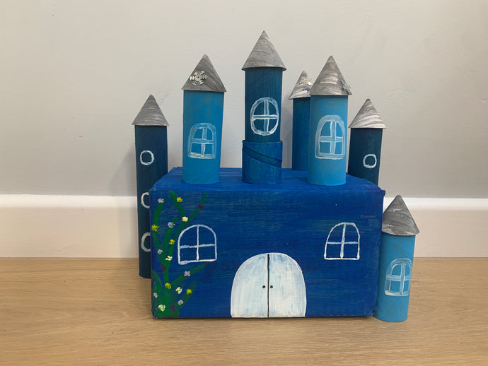 DIY Paper Roll Fairytale Castle