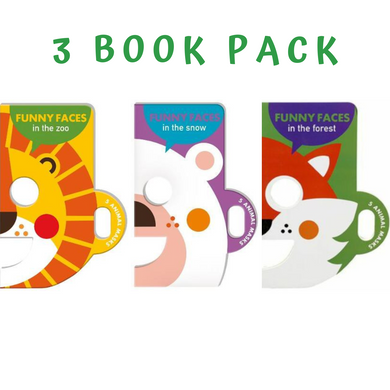 Funny Faces: 3 Book Pack