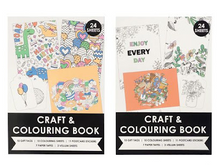 A5 Craft and Colouring Book